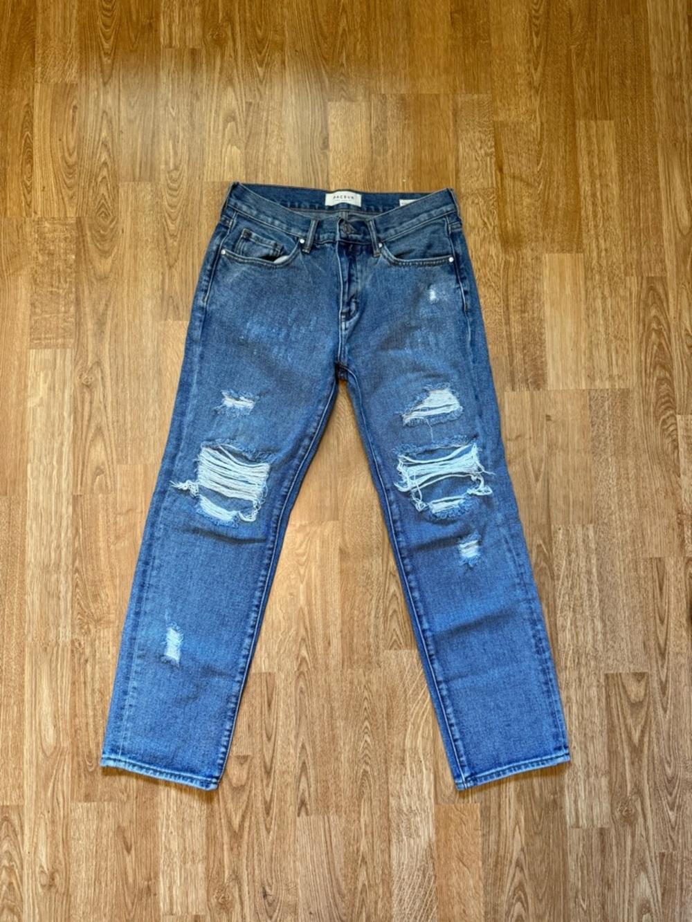Pacsun Distressed Boyfriend Jeans